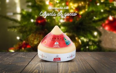 #LoBuenoUne, también en Navidad: cazuela de Queso DO Tetilla Castillo de Pambre al horno con tomate y orégano