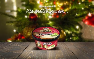 #LoBuenoUne, también en Navidad: receta pitas mediterráneas García Baquero