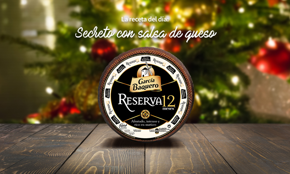 #LoBuenoUne, también en Navidad: receta de secreto con salsa de queso RESERVA 12 MESES