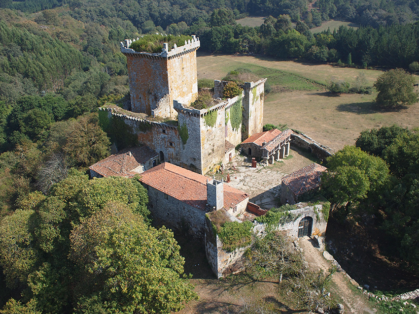 Descubre los quesos gallegos de Castillo de Pambre de Palas de Rei, el lugar que da nombre a la fábrica de García Baquero