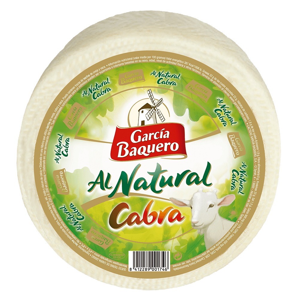 Queso natural cabra