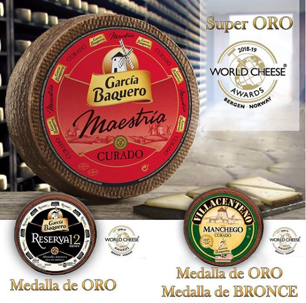 García Baquero en los World Cheese Awards 2018