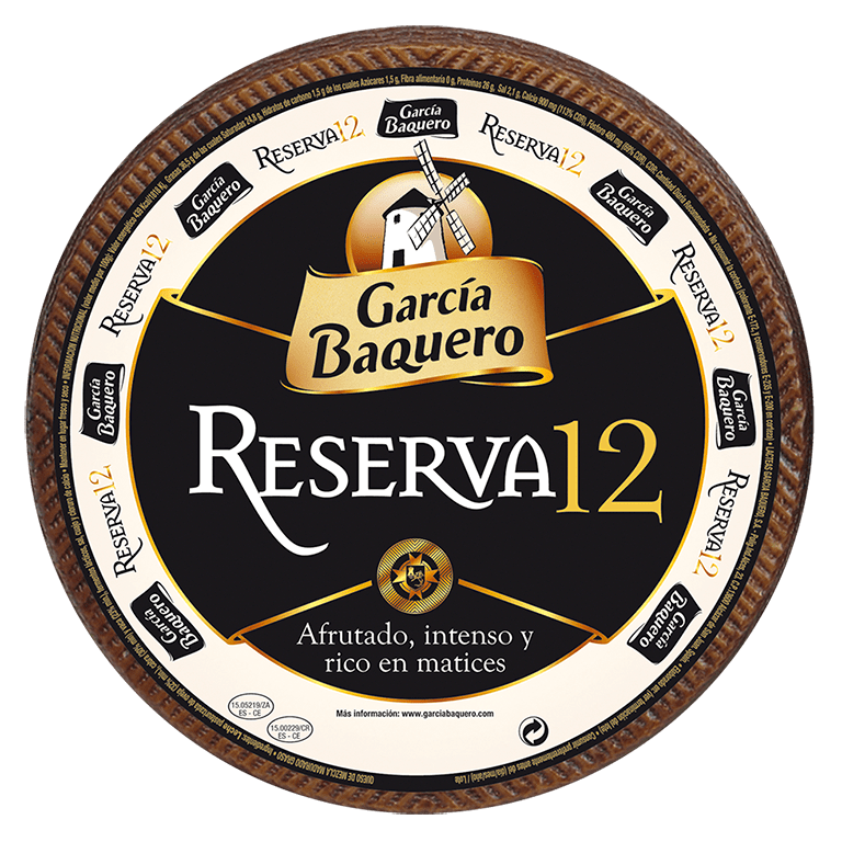 Queso Reserva 12 Pieza 3 Kg García Baquero