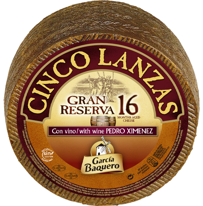 Protegido: 00574 CINCO LANZAS AL PEDRO XIMENEZ Pieza de queso 3kg