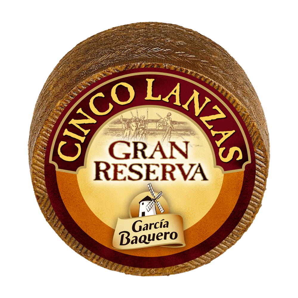 Queso Añejo Cinco Lanzas Gran Reserva - Garcia Baquero-min Queso Añejo Cinco Lanzas Gran Reserva - Garcia Baquero