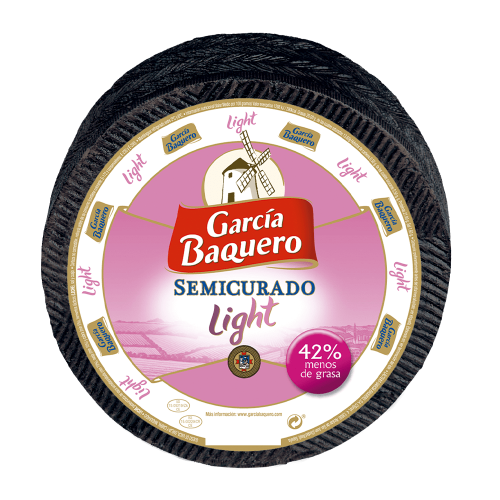 Queso Semicurado Light - Garcia Baquero