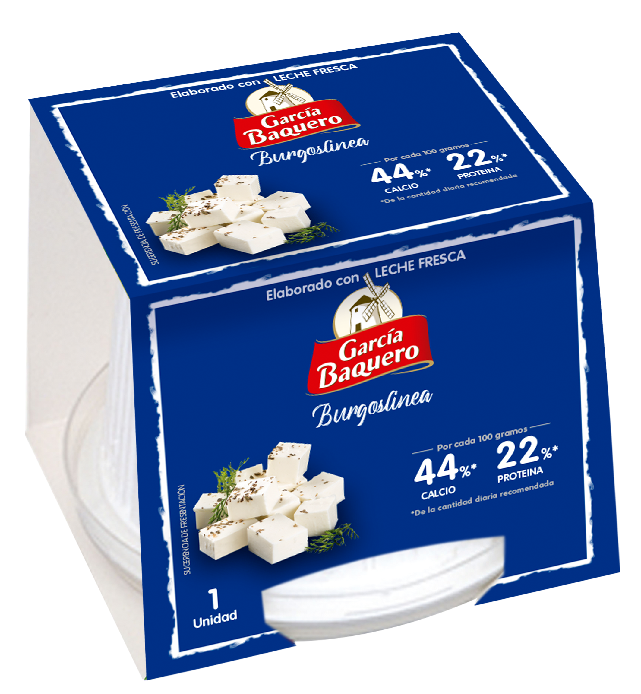 00207 - BURGOSLÍNEA UNIPACK NATURAL Sin Lactosa Ya cortado